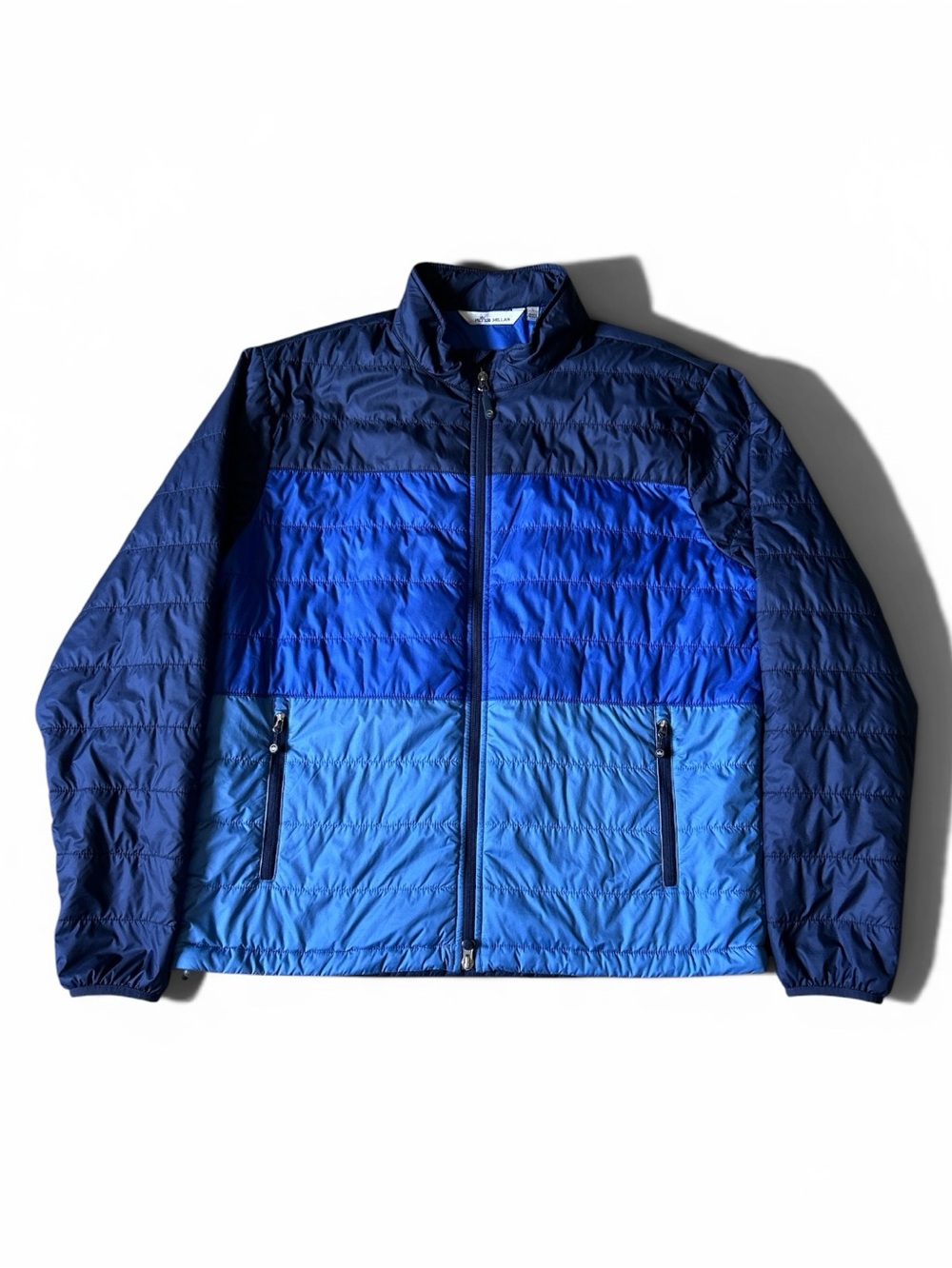 Peter Millar Crown Port Innovative Blue Performance LightweightJacket Size Large
